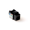 ACT CAT5E Keystone Jack UTP Punch Down Black (TD5014)