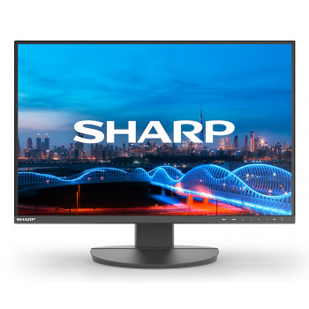 NEC Sharp MultiSync EA241W 24 inch WUXGA IPS LED Monitor with Speakers (Black)