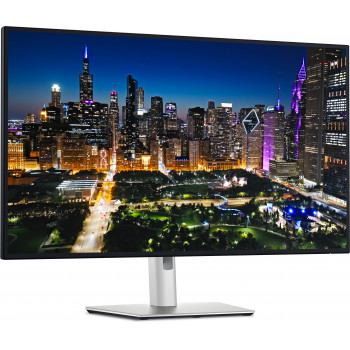 Dell UltraSharp U3225QE 31.5 inch 4K UHD IPS Black Monitor with Thunderbolt 4, 120Hz, USB Hub, Silver/Black 210-BQHS