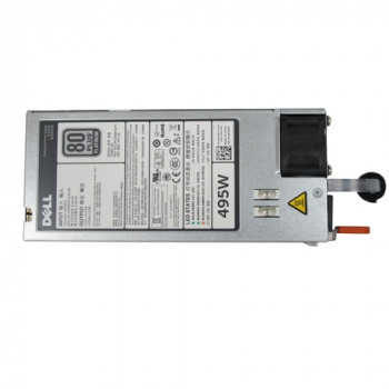 Dell 495W Redundant Power Supply (Y6XYK) - Hot-Plug Module, 80 PLUS Platinum