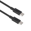 ACT USB 2.0 240W Charging/Data Cable USB-C to USB-C, Black, 2 m (AC3087)
