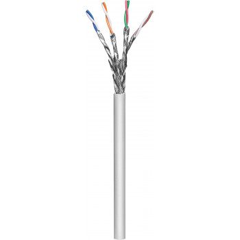Intellinet Cat6a SFTP PiMF Bulk Cable, 305 m, Halogen-Free, Robust, Grey 705035