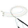 ACT 150m Singlemode OS2 Indoor/Outdoor Fiber Optic Cable, 8 Fibers, 8x LC to 8x LC, 9/125µm, LSZH, Yellow RL4115