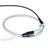 ACT 150m Singlemode OS2 Indoor/Outdoor Fiber Optic Cable, 8 Fibers, 8x LC to 8x LC, 9/125µm, LSZH, Yellow RL4115