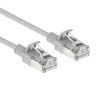ACT Grey 1.5m LSZH S/FTP CAT6A Slimline Patch Cable Snagless RJ45 (DB7051)