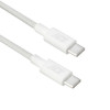 ACT USB 2.0 60W Charging/Data Cable USB-C to USB-C, White, 2 m (AC3081)