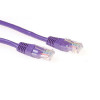ACT Purple 5m U/UTP CAT6 Patch Cable with RJ45 Connectors IB1705