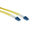 ACT 50m Singlemode OS2 Duplex Armored Fiber Patch Cable LC/LC RL3350