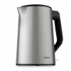 MEDION Life MD12105 Double-Walled Electric Kettle 1.5 L 2200 W Silver with Strix Controller