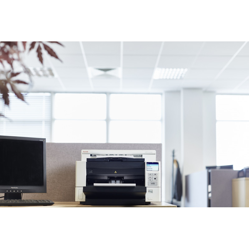 Kodak i4650 High-Volume Document Scanner, 130 ppm Duplex, 500-Sheet ADF, USB 3.0