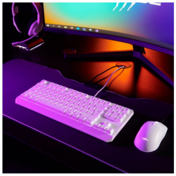 uRage Exodus 220 TKL Gaming Keyboard, Wired, White