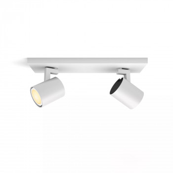 Philips Hue White Ambiance Runner Spot 2-Light White with Dimmer Switch