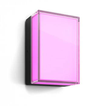 Philips Hue WACA Scenova Rectangular Wall Light Black