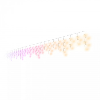 Philips Hue Festavia Icicle String Lights, White & Color Ambiance, 8.5 m