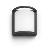 Philips Outdoor Ultra-Efficient Samondra Wall Light 3.8W, 2700 Kelvin Anthracite