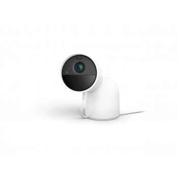 Philips Hue Secure Wired Camera with Stand 2K Video Resolution White