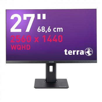 WORTMANN AG TERRA LCD/LED 2772W PV V2 27 inch QHD IPS Monitor Black HDMI/DP/USB-C