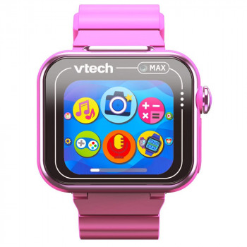 VTech KidiZoom Smart Watch MAX Pink Kids Smartwatch with Dual Cameras, 20+ Games, Activity Tracker, Splash Proof