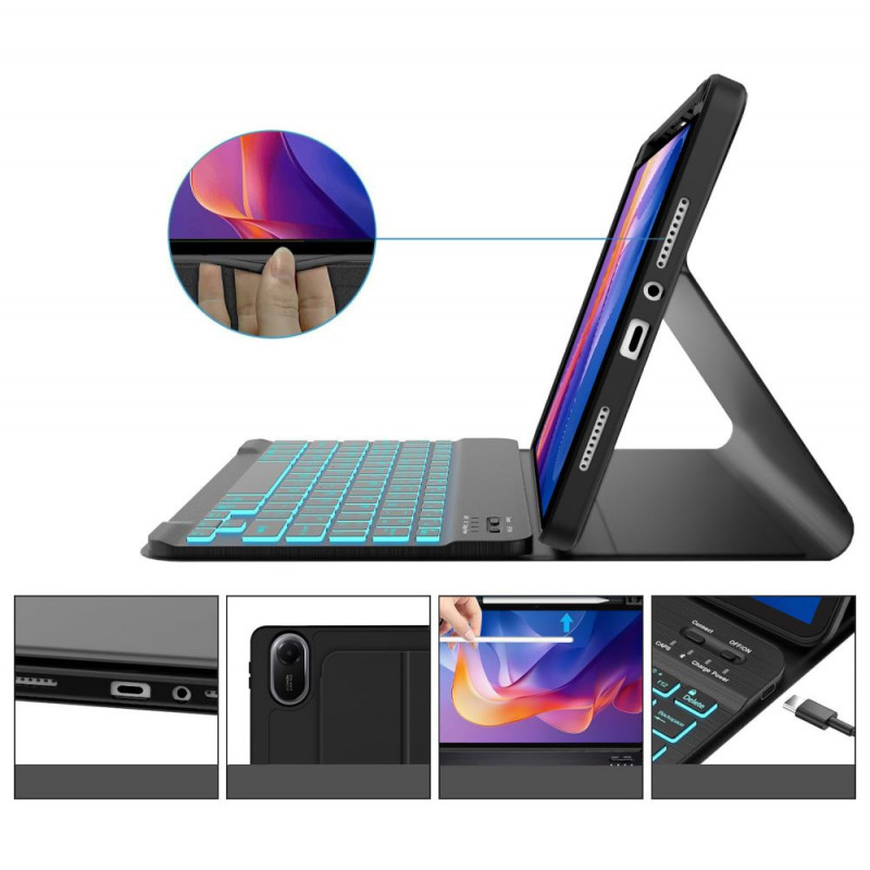 Tech-Protect SC Pen + Keyboard Case for Xiaomi Redmi Pad 2 11.0, Black