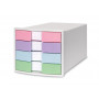 HAN IMPULS Drawer Box DIN A4 4 Drawers Multicolour 1012-129D