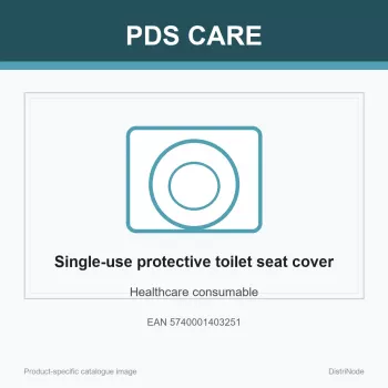 PDS CARE single-use protective toilet seat cover