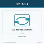 HP Poly CCX 400 USB-A to USB-A Cable (5 pieces), 190 mm, 210 mm, 55 mm, 300 g, China