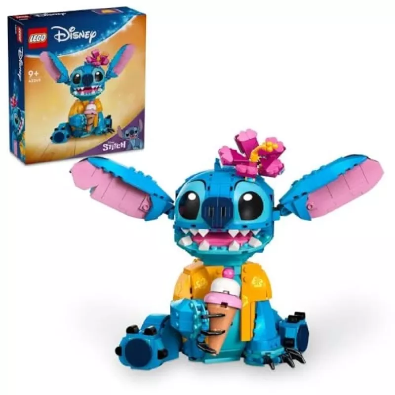 LEGO | Disney Stitch Buildable Kids’ Toy Playset with Ice-Cream Cone 43249