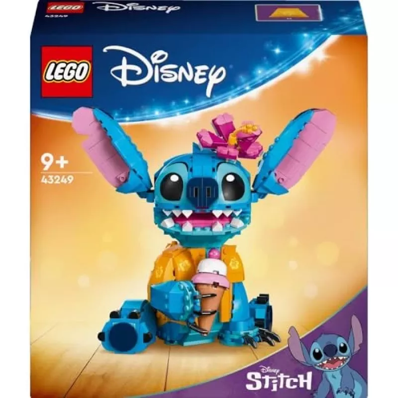 LEGO | Disney Stitch Buildable Kids’ Toy Playset with Ice-Cream Cone 43249