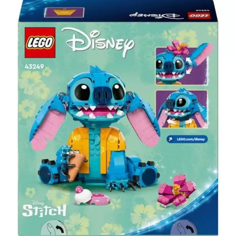 LEGO | Disney Stitch Buildable Kids’ Toy Playset with Ice-Cream Cone 43249