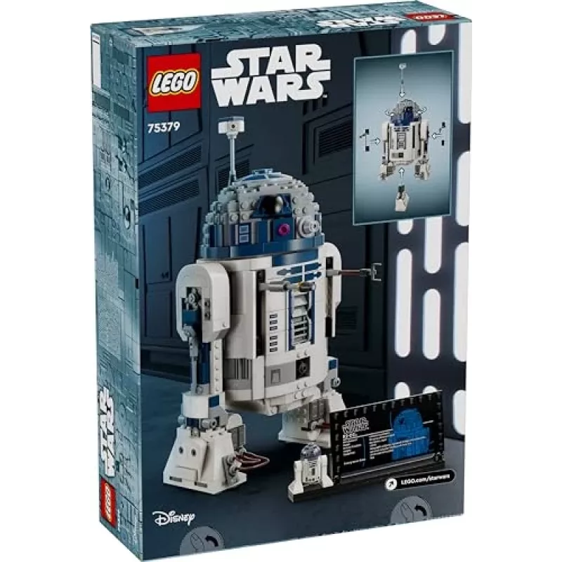 LEGO buildable droid R2‑D2 set 75379 — 1,050 pieces, 10+ years, 160×110×240 mm, 0.24 kg