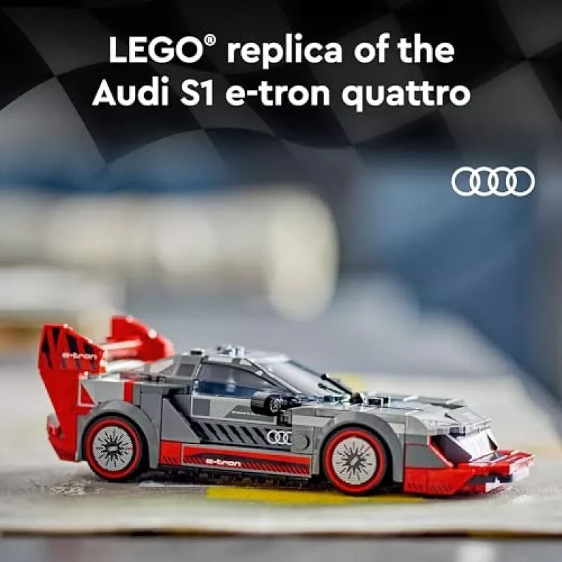 Lego Speed Champions 76921 Audi S1 E-Tron Quattro Race Car Playset