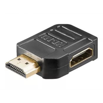 Wentronic Goobay a 344 G - HDMI-Adapter - HDMI (W) to HDMI (M) - Right-Angled Plug (51725)