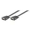 Wentronic Goobay DVI-D FullHD Cable Dual Link, Black, 1.8 m - DVI-D-Plug Dual-Link (24+1-Pin) > DVI-D-Plug Dual-Link (24+1-Pin) (93573)