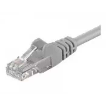 Wentronic Goobay CAT 6 Patch Cable, U/UTP, Grey, 5 m - CCA Copper Mix (68419)