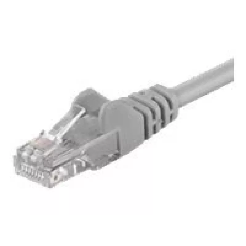 Wentronic Goobay CAT 6 Patch Cable, U/UTP, Grey, 5 m - CCA Copper Mix (68419)