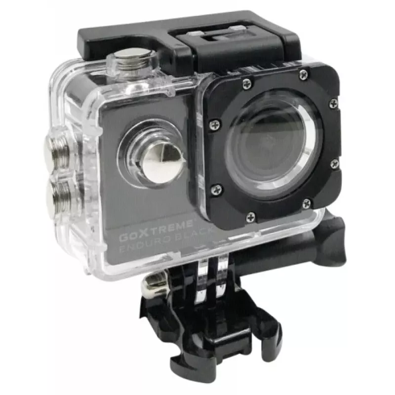 Easypix GoXtreme Enduro Black - Action Camera - mountable - 4K / 30 fps - 8.0 MPix - Wi-Fi - underwater to 30 m - Black