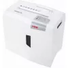 Paper shredder HSM X5 particle-cut P-4, 22 cm working width, 4.5 mm particles, 5-sheet capacity, 18 L bin