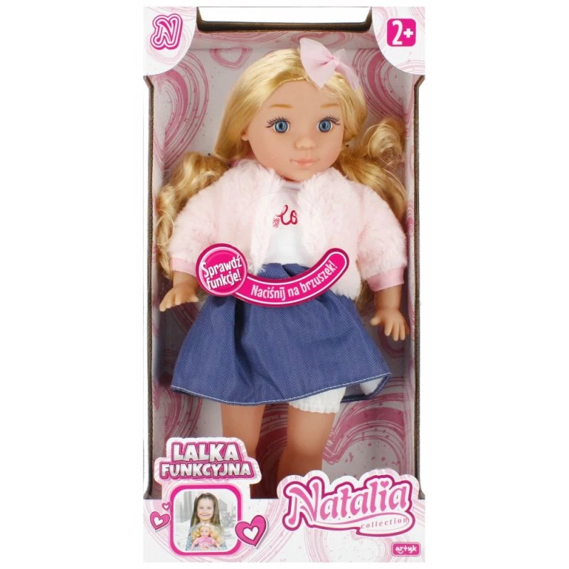 Doll Artyk 168772, 36 cm, movable limbs, jointed vinyl body