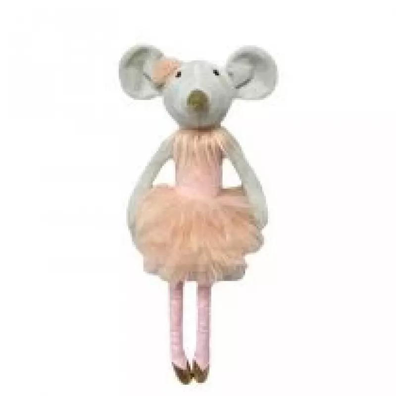 Plush toy TULILO Mascot Pola Mouse 38 cm soft toy, plush mouse 38 cm