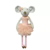Plush toy TULILO Mascot Pola Mouse 38 cm soft toy, plush mouse 38 cm