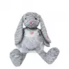Soft toy Plush Toy TULILO Mascot Rose Bunny 32 cm Grey - plush rabbit 32 cm