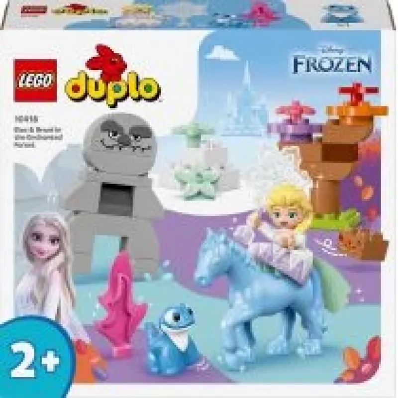 LEGO DUPLO playset 10418 — Disney Elsa and Bruni in the Enchanted Forest, 31 pieces, 2+ years