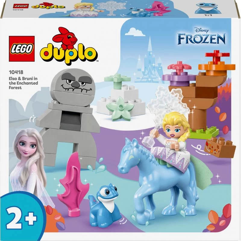 LEGO DUPLO playset 10418 — Disney Elsa and Bruni in the Enchanted Forest, 31 pieces, 2+ years