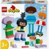 Construction toy LEGO DUPLO 10423 buildable people set, 71 pieces, for ages 3+, figures 260 mm height