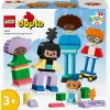 Construction toy LEGO DUPLO 10423 buildable people set, 71 pieces, for ages 3+, figures 260 mm height