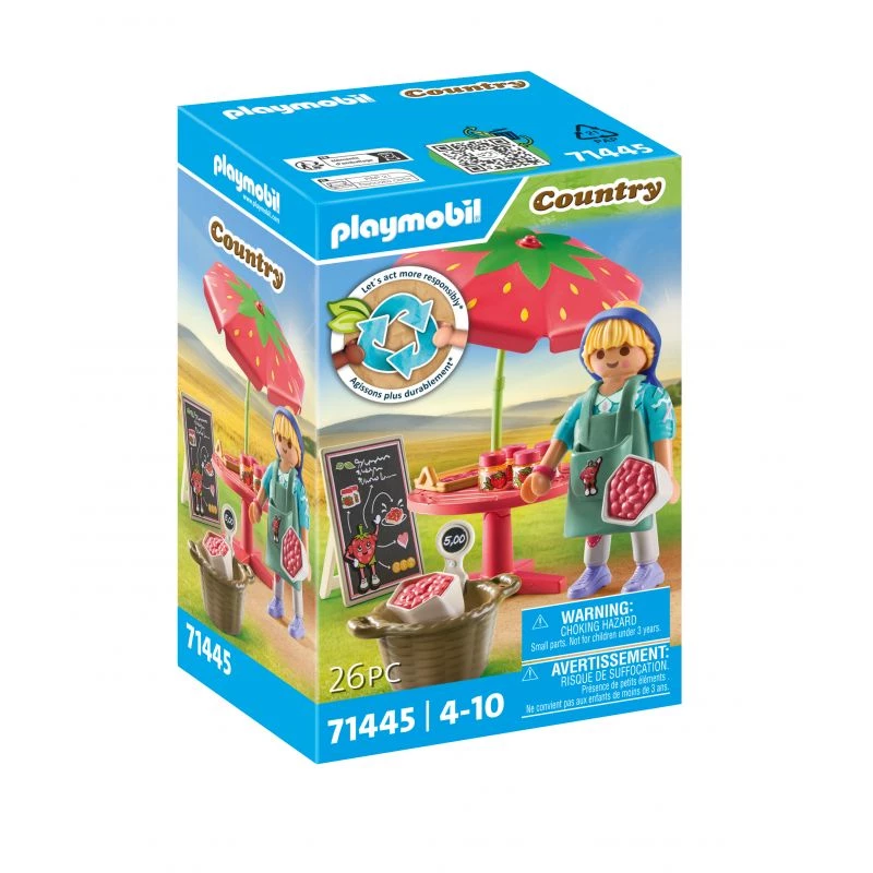 Playmobil Country Homemade Strawberry Jam Stall