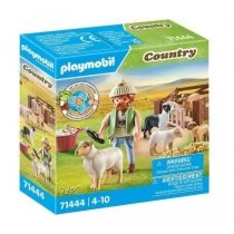 Shepherd Simulation Game with Sheep Playmobil