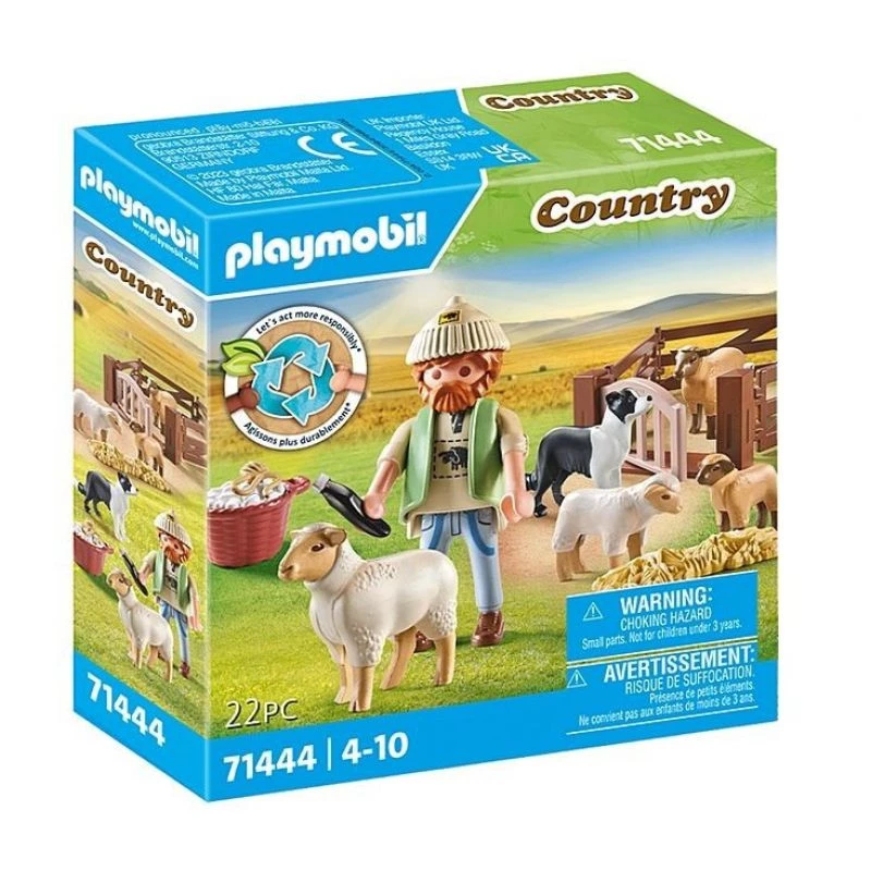 Shepherd Simulation Game with Sheep Playmobil