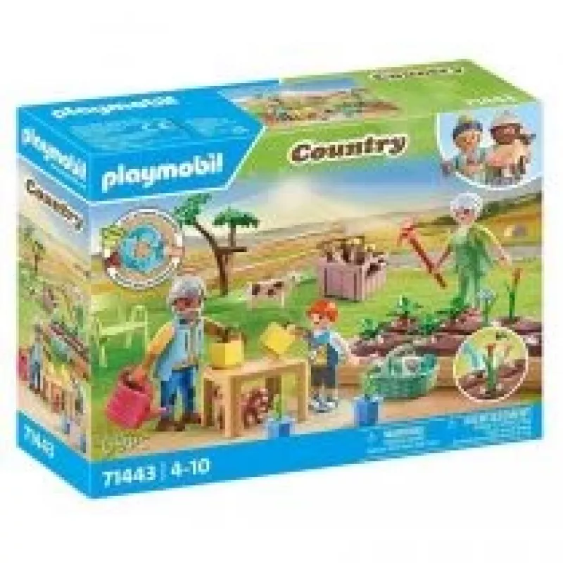 Playmobil 71443 Country: Vegetable Garden with Grandparents