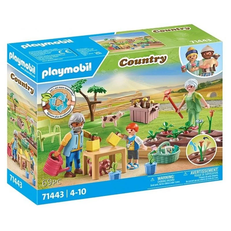 Playmobil 71443 Country: Vegetable Garden with Grandparents